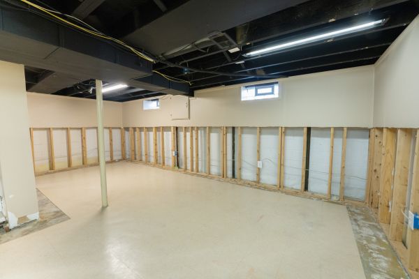 Basement Flood Restoration in Huntersville